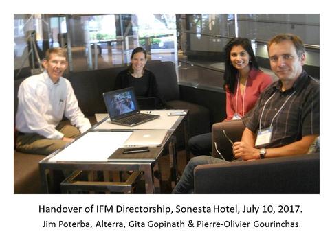 Handover of IFM Directorship- July 2017