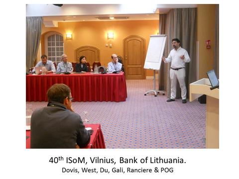 ISoM, Vilnius, Bank of Lithuania 